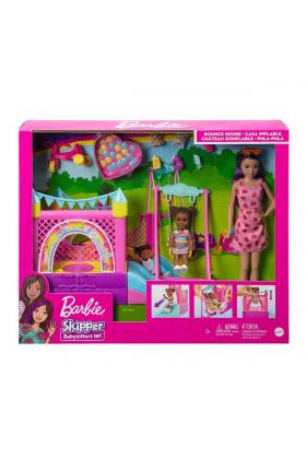 HHB67 Barbie  Bebek Bakıcısı Skipper Oyun Evi Seti